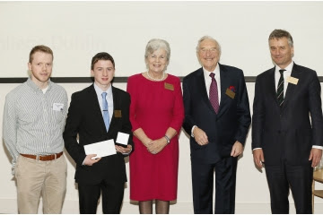 Pádraig Stapleton won Naughton Foundation Scholarship