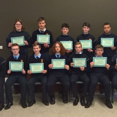 Junior Problem Solving award winners