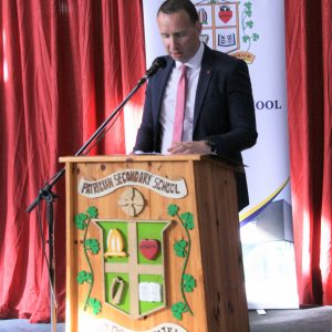 Year Head Mr Burke welcomes everyone
