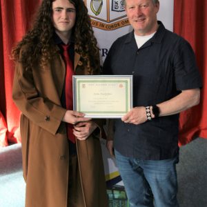 Art: Sam Duggan with Mr Behan